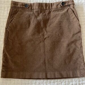 Banana Republic Brown Mini Pencil Skirt